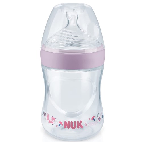 Mamadeira NUK Essence Smart Flow Girl S1 com 150ml