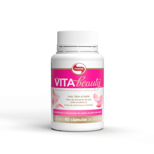 Suplemento Alimentar Vitafor Vita Beauty 60 Cápsulas