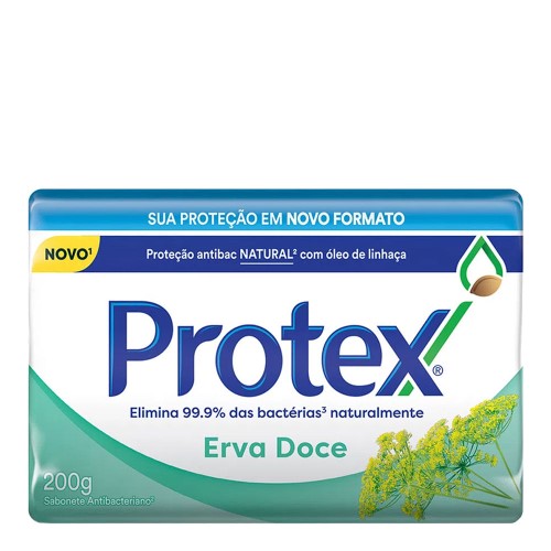 Sabonete em Barra Protex Erva Doce