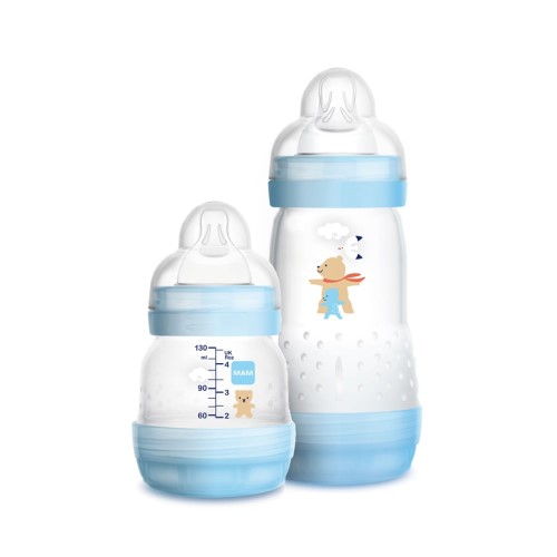 Mamadeira Mam Easy Starter Set Azul 130 + 260ml