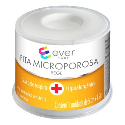 Fita Ever Care Microporo Bege 5,0 x 4,5 1 Unidade