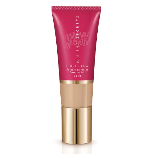 Base Líquida Niina Secrets Hidra Glow Cor 13 com 30ml