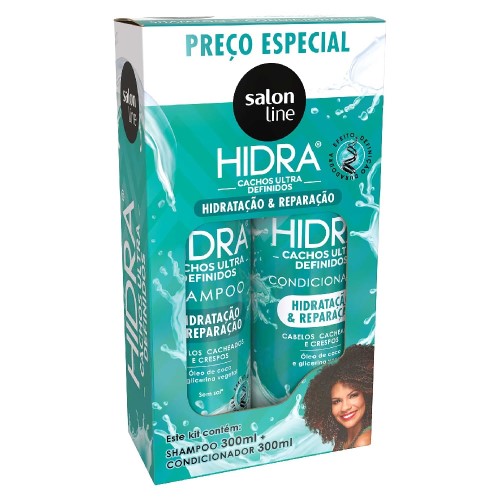 Salon Line Hidra Cachos Ultra Definidos Kit - Shampoo + Condicionador