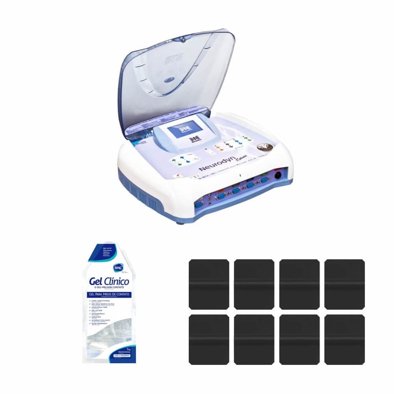 Neurodyn Esthetic + 8 Eletrodos + 1 Gel 1Kg - Ibramed