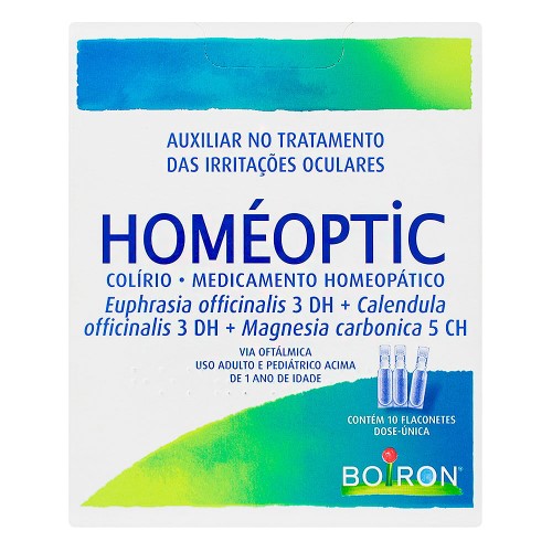 Homéoptic Solução Oftálmica 10 Flaconetes