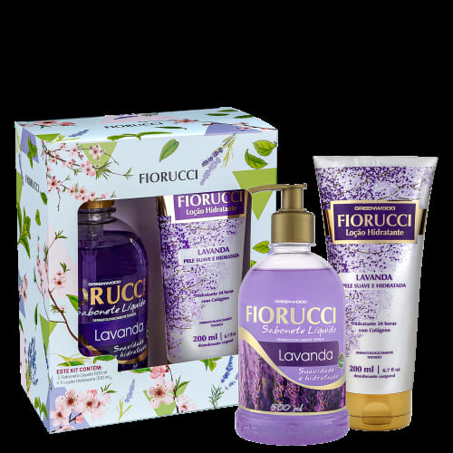 Fiorucci Lavanda Kit – Sabonete Líquido + Loção Hidratante