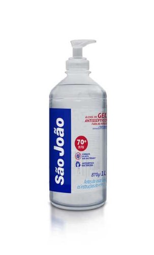 Álcool Gel Antisséptico São João 1L