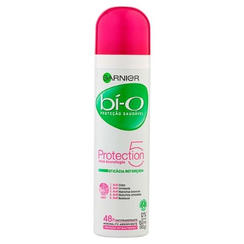 Desodorante Bí-O Protection 5 Aerosol Feminino 150ml