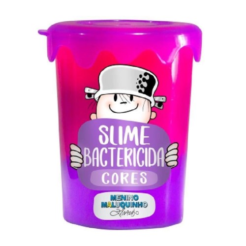 Slime Gelelé Menino Maluquinho Bactericida Cores 180g