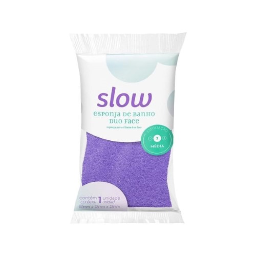 Esponja Para Banho Slow Duo