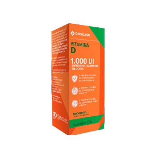 Drogasil Vitamina 1000UI