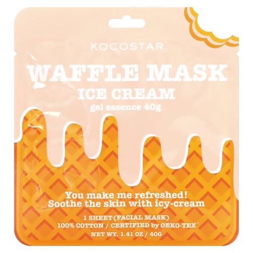 Máscara Facial Kocostar Waffle Mask Sorvete com 40g