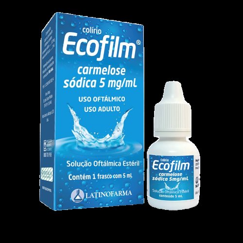 Ecofilm 5mg/ml Solução Oftálmica Estéril 5ml 