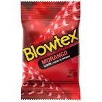 Preservativo Blowtex Morango 3Un - Blowtex