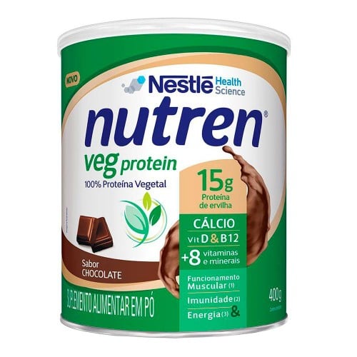 Suplemento Alimentar Nutren Veg Protein Lata 400g