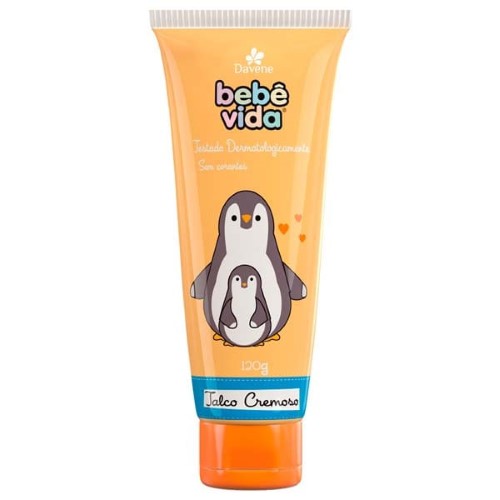 Bebe Vida Talco Cremoso 120 G