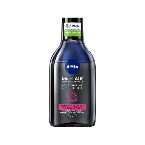 Água Micelar Bifásica Nivea MicellAIR Expert 400ml