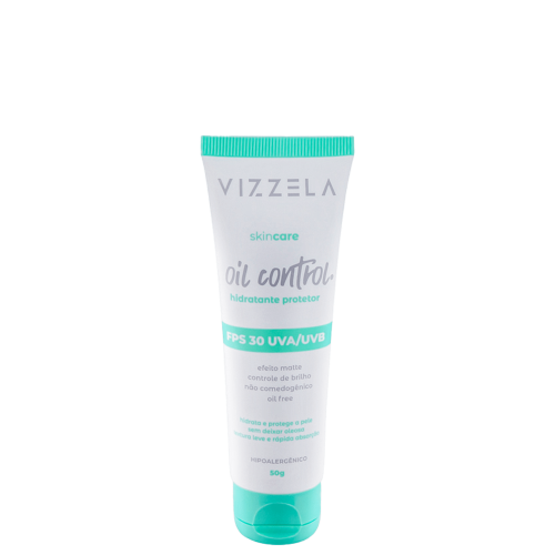 Vizzela Oil Control FPS 30 - Creme Hidratante Facial 50g