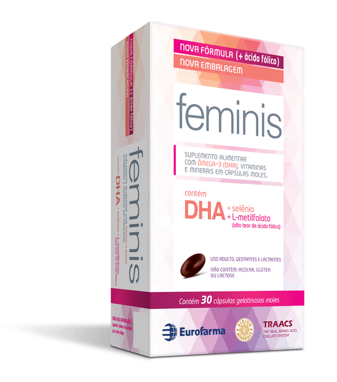 Feminis +acido Folico Com 30 Capsulas Moles