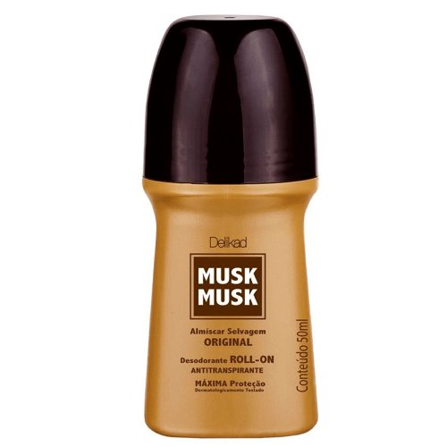 Desodorante Rollon Musk Delicad Selvagem Original 50ml