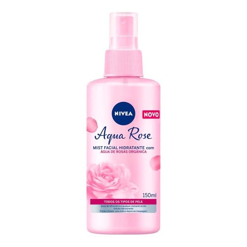 Hidratante Facial Nívea Aqua Rose Orgânica Gel 150ml