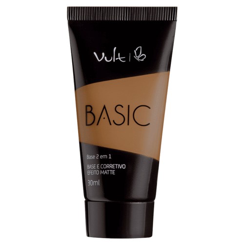 Base Líquida 12 Vult Basic 2 Em 1 Efeito Matte - 30ml