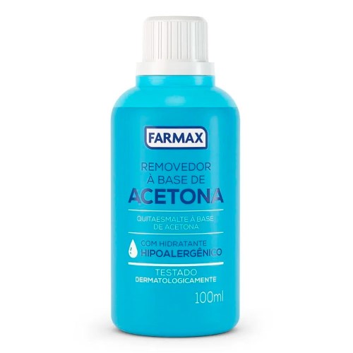 Removedor De Esmalte Farmax A Base De Acetona - 100ml