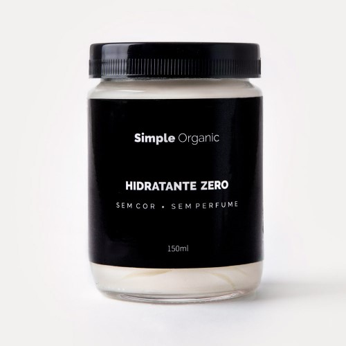 Hidratante Zero Simple Organic 150ml