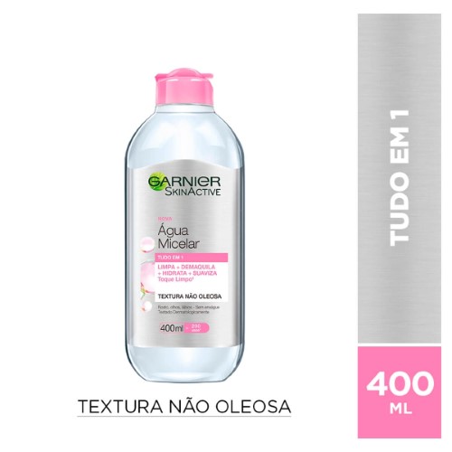 Água Micelar Garnier SkinActive Tudo em 1 400ml