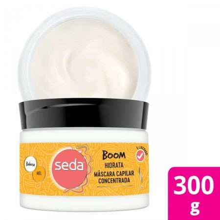 Máscara Capilar Seda Boom Hidrata com 300g