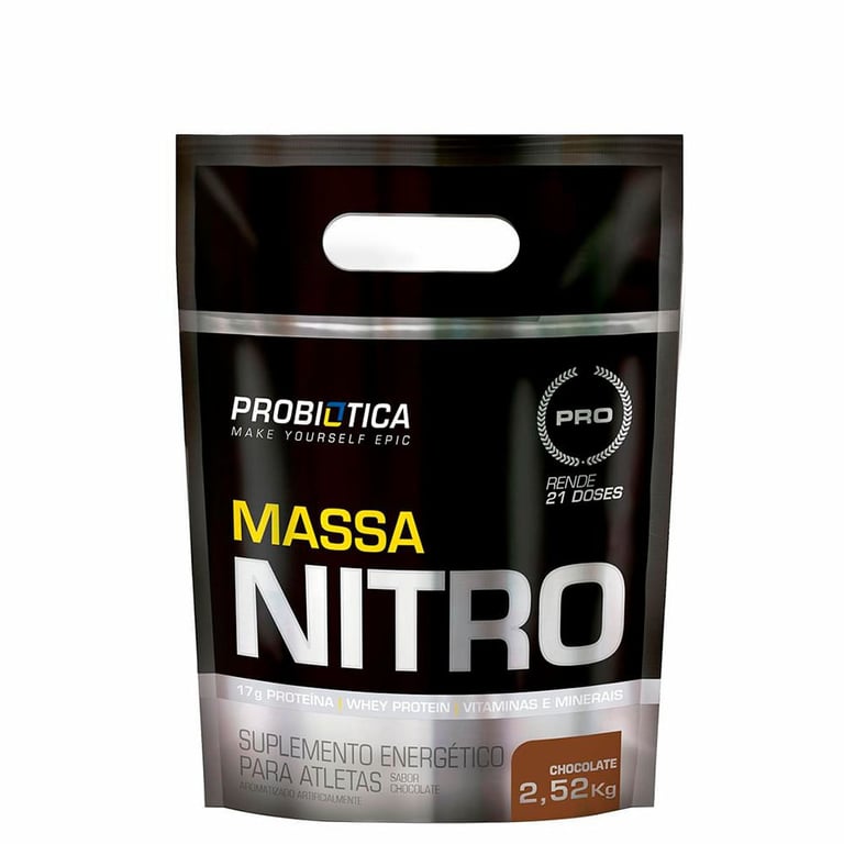 Massa Nitro 2,52kg Refil - Probiótica