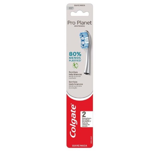 Refil Para Escova Dental Colgate Pro Planet 2 Unidades