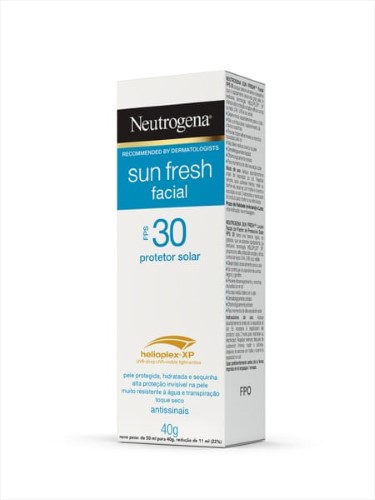 Protetor Solar Neutrogena Sun Fresh Facial FPS 30 40g