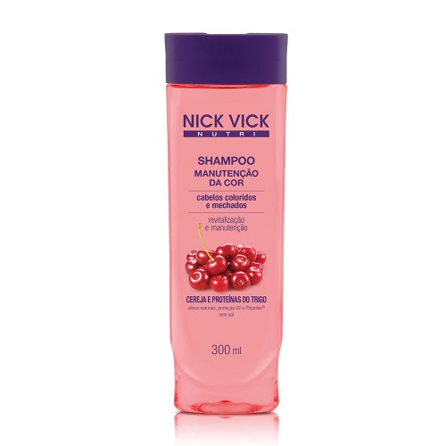 Nick & Vick Nutri-Hair Manutenção da Cor - Shampoo