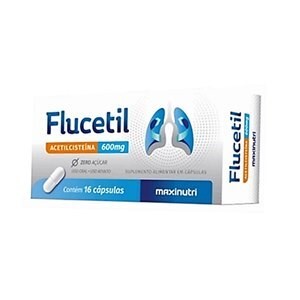 Suplemento Alimentar Flucetil 600mg 16 cápsulas