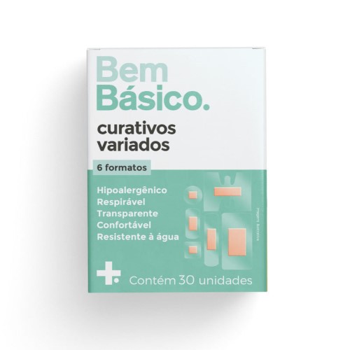 Curat Variados Bem Basico 30Un