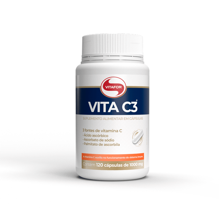 Suplemento Alimentar Vita C3 Vitafor 1000mg 120caps