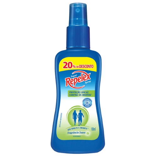 Repelente Spray Super Repelex Fragrância Suave 100ml