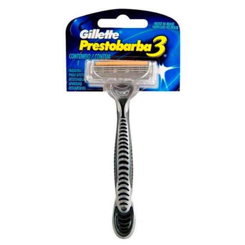 Aparelho de Barbear Gillette Prestobarba3 1 unidade