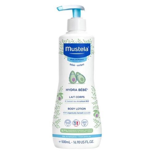 Hidratante Mustela Hydra Bebê Corpo E Rosto 500ml