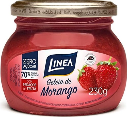 Geleia de Amora Linea Sucralose Zero Açúcar com 230g