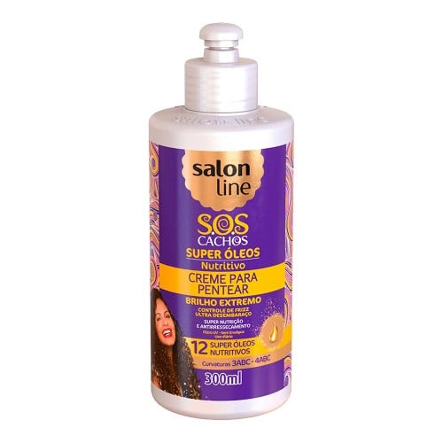 Creme para Pentear Salon Line SOS Cachos Super Nutrição 300ml