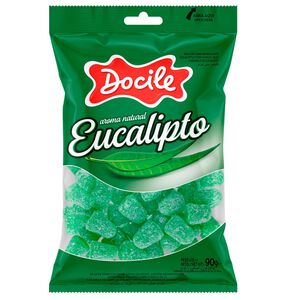 Bala De Goma Eucalipto Docile 90g