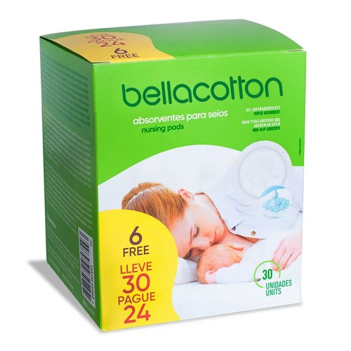 Absorvente Seios Bellacotton Lv30Pg24