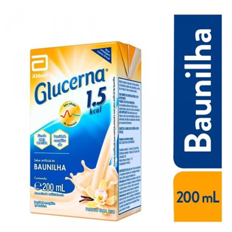 Glucerna 1.5 Kcal Sabor Baunilha 200ml