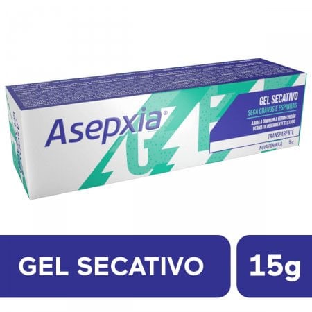 Gel Secativo Asepxia 15g