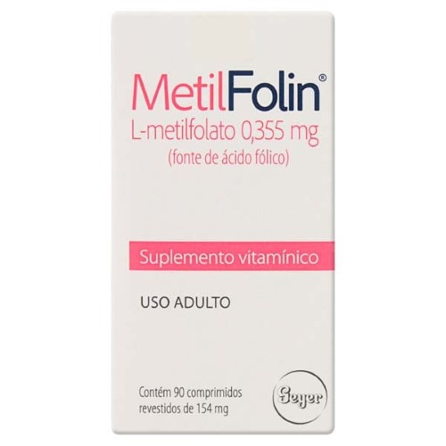 MetilFolin com 90 Comprimidos