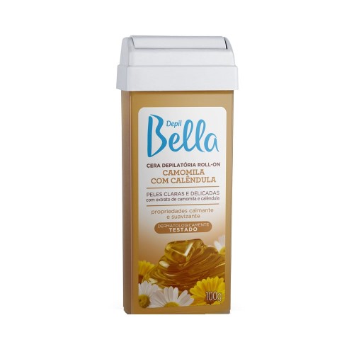 Cera Depilatória Roll-On Depil Bella Camomila E Calêndula 100g