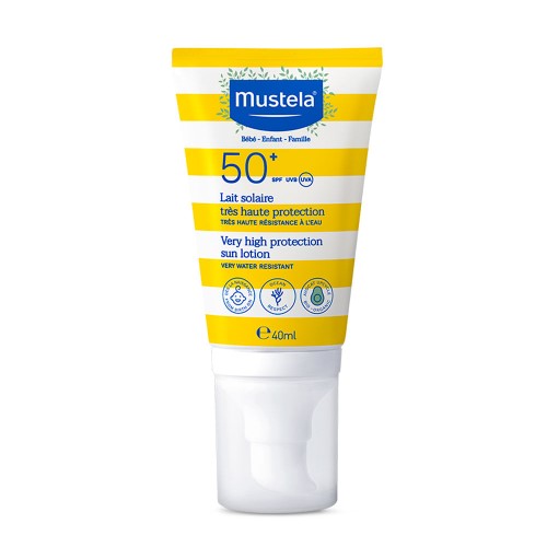 Protetor Solar Mustela Infantil E Adulto Rosto E Corpo Fps50 40ml