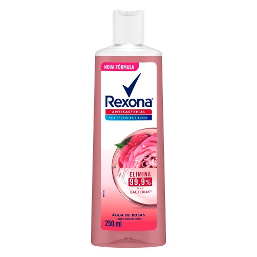 Sabonete Líquido Corporal Rexona Água De Rosas 250ml